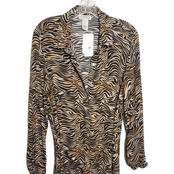 L.Space Avalon Animal Print Cover up Dress - Picture 4 of 9